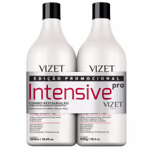 Imagem do produto Regenerador Intensive Pro Shampoo e Máscara 1000 ml Vizet Profissional
