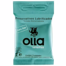 Imagem do produto PRESERV OLLA SENSITIVE C/3