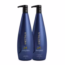 Imagem do produto Kit Shampoo e Creme Aneethun Linha A litro Profissional