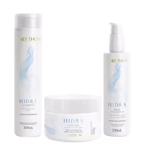 Imagem do produto Kit Aneethun Hidra Shampoo, Máscara e Balm Finalizador Tratamento Com Ácido Hialurônico