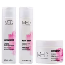 Imagem do produto Med For You Shampoo + Condicionador + Máscara Nutri Drops