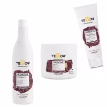 Imagem do produto Shampoo Máscara 500ML e Leave-in 250ml Yellow Nutritive