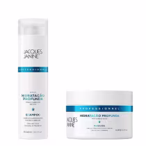 Imagem do produto Kit Shampoo e Máscara Jacques Janine Hidratação Profunda