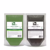 Imagem do produto Kit Argila Verde e Preta 500g Cada Dermare
