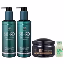Imagem do produto Kit SH-RD - Shampoo 250ml + Condicionador 250ml + Leave In Gold 80ml + Ampola Miracle 25ml