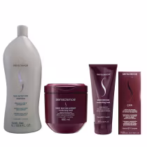 Imagem do produto Kit Senscience Silk Moisture Shampoo 1L + Inner intensif 500ml + Inner Moisturizing 200ml + CPR (2x25ml)