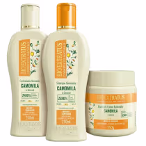 Imagem do produto Kit Bio Extratus Camomila Shampoo, Condicionador e Banho de Creme (250mL/g)