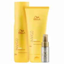 Imagem do produto Kit Wella Professionals Invigo Sun e Oil Reflections Light Home Trio (3 Produtos)
