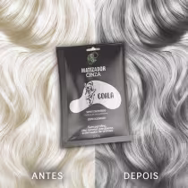 Máscara Matizadora Kamaleão Color Matizador Cinza Coala Efeito Acinzentado, 100g.