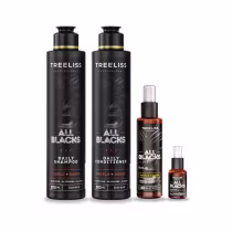 Imagem do produto Kit TreeLiss Profissional All Blacks Quarteto de Cuidados (4 Produtos)