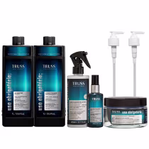 Imagem do produto Kit TRUSS Uso Obrigatório Resistência Salon (5 Produtos) + Válvulas Pump