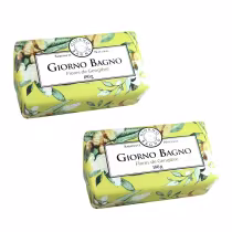 Imagem do produto Kit Sabonete Giorno Bagno Flores de Gengibre 180g - 2Un