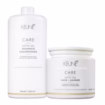 Imagem do produto Kit Keune Care Satin Oil Shampoo 1000ml + Máscara 500ml