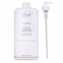 Imagem do produto Keune Care Satin Oil - Shampoo 1000ml + Válvula Pump