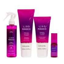 Imagem do produto Lowell Keeping Liss Liso Mágico Shampoo + Condicionador + Termoativo + Óleo Capilar