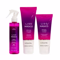 Imagem do produto Lowell Keeping Liss Liso Mágico Shampoo 240ml + Condicionador 200ml + Termoativo 200ml