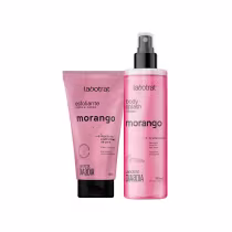 Imagem do produto KIT ESFOLIANTE MORANGO 150GR + BODY SPLASH MORANGO 190ML - LABOTRAT