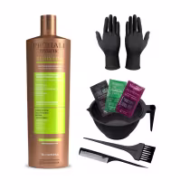 Imagem do produto Prohall Burix One Escova Progressiva Organica 1l +9 itens