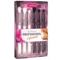 Imagem do produto Kit WB800 com 6 pincéis profissionais para esfumar Macrilan – Linha W