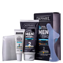 Imagem do produto Creme Depilatório Depimiel Men Íntimo Virilha Genital e Perianal - Kit Completo