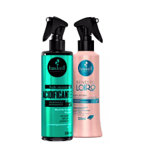Kit Haskell Acidificante & Bendito Loiro, 2 produtos.