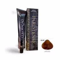 Imagem do produto Professional Paris Cosmetics Parisiense Color 8.43 Louro Claro Cobre Dourado - Coloração Permanente 60g