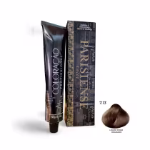 Imagem do produto Professional Paris Cosmetics Parisiense Color 7.13 Louro Cinza Dourado - Coloração Permanente 60g