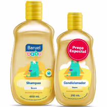 Imagem do produto KIT INFANTIL BARUEL BABY SH400+CO210ML SUAVE