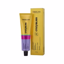 Imagem do produto Coloração Fantasia CrazyBliss TreeLiss 60gr Cores Ousadas - Amarelo Paz