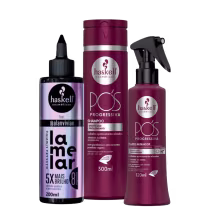 Imagem do produto Kit Máscara Líquida Lamelar + Pós Progressiva Haskell
