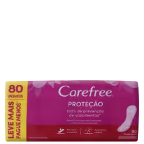 Imagem do produto Absorvente Carefree Proteção Com perfume  Lv80Pg60