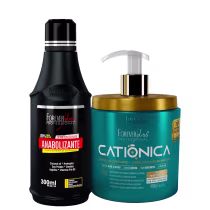 Imagem do produto Kit Forever Liss Professional Catiônica e Anabolizante (2 Produtos)