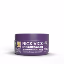 Máscara de Hidratação Capilar Nick & Vick Nutri Action, 200g.
