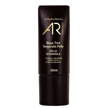 Imagem do produto Base Tint Segunda Pele 30ml Tom Q-1 Bege Claro Quente AR Maquiagem Abelha Rainha REF 4185