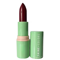 Imagem do produto Batom Matte Aveludado Vinho Marsala Com Fps Textura Macia Shine Colors 4g Abelha Rainha REF 9191