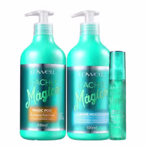 Imagem do produto Kit Lowell Cacho Mágico Trio Brilho Salão (3 Produtos)
