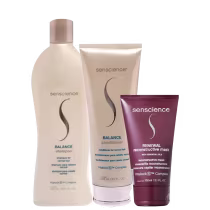Imagem do produto Kit Senscience Balance + Renewal Mask (3 Produtos)