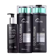 Imagem do produto Kit Truss Equilibrium Night Spa Cabelos Oleosos (3 Produtos)