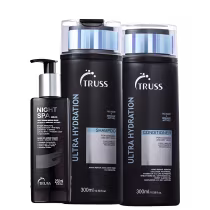 Imagem do produto Kit TRUSS Ultra Hydration Night Spa Cabelos Ressecados (3 Produtos)