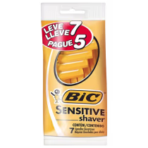 Imagem do produto BIC Sensitive Shaver - Aparelho de Barbear (7 Unidades)
