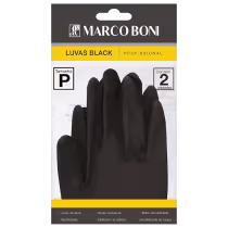 Imagem do produto Marco Boni Black Profissional Tam. P - Luva Látex (1 Par)