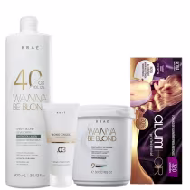 Imagem do produto Kit Braé Wanna Be Blond Completo (4 Produtos)
