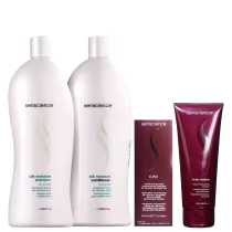 Imagem do produto Kit Senscience Silk Moisture Salon + Inner Restore Deep Moisturizing + CPR (5 Produtos)