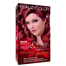 Imagem do produto BeautyColor Argan & Coco Vermelhos Infalíveis 6.66 Louro Escuro Vermelho Profundo - Coloração Permanente 45g