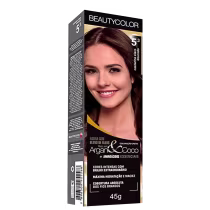 Imagem do produto BeautyColor Argan & Coco 5.3 Castanho Claro Dourado - Coloração Permanente 45g