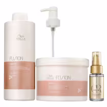 Imagem do produto Kit Wella Professionals Fusion Triple Repair + Válvula Pump (3 Produtos)