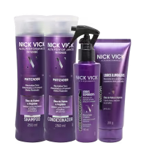 Imagem do produto NICK VICK MATIZADOR Shampoo Cond Masc e Leite Condicionante