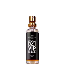 Imagem do produto Deo Colônia Masculina 521 VIP BLACK 15ml