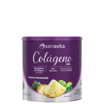 Imagem do produto Sanavita Skin Abacaxi com Hortelã - Colágeno em Pó 300g