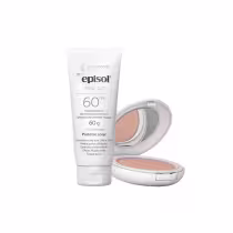 Imagem do produto KIT MANTC EPISOL SEC OC PROT SOL FACIAL FPS 60 60G+EPISOL COLOR PROT SOL FACIAL EM PÓ FPS50 EXTRA CLARO 10G